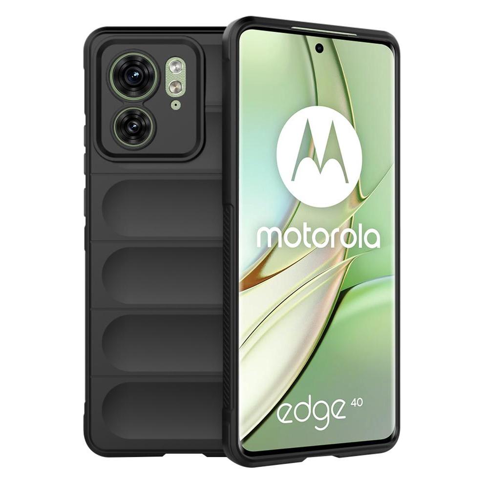 Techsuit - Magic Shield - Motorola Edge 40 / Edge (2023) - Black (Motorola Edge 40) (56347723)