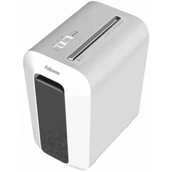 Fellowes Aktenvernichter mit Partikelschnitt Powershred LX65 weiß