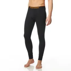 Bruno Banani Lange Unterhosen Warm Up Longpant Schwarz Baumwolle Medium Herren