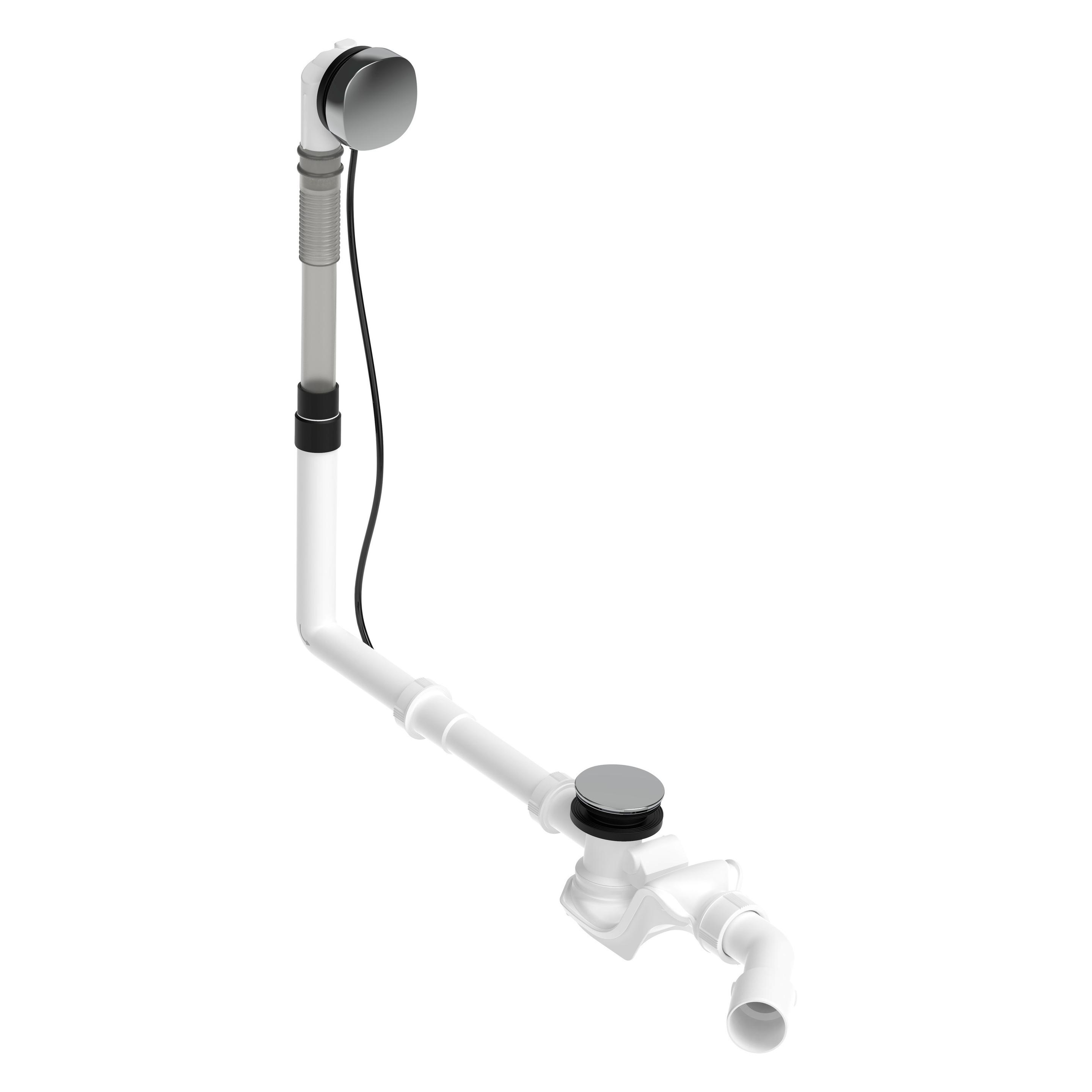 Duravit Ab-/Überlaufgarnitur QUADROVAL chrom (Überlaufgarnitur) (792206000001000)