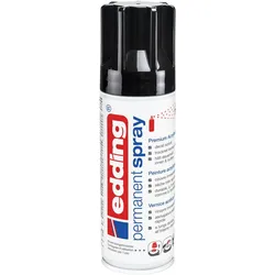edding Acrylspray Sprühfarbe tiefschwarz glänzend