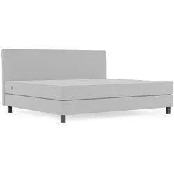 BRUNO Familienbett 240x200cm in Hellgrau | XXL Boxspringbett Premium | mehrfach ausgezeichnet in Design & Qualität