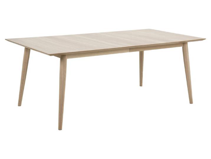 freiraum Kulissen-Esstisch Century, in Eiche weiss pigmentiert - 200x75,3x100 (BxHxT)