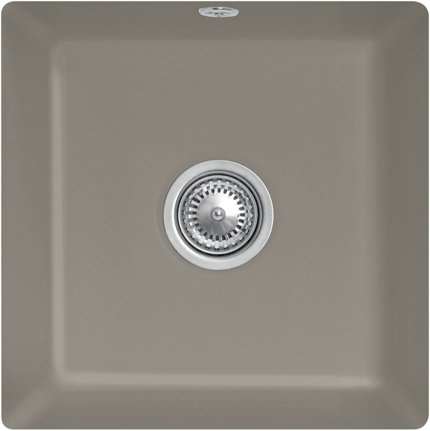 V&B; Unterbauspüle Subway 50 SU Spülbecken, pure black ; Villeroy & Boch (332500R7)