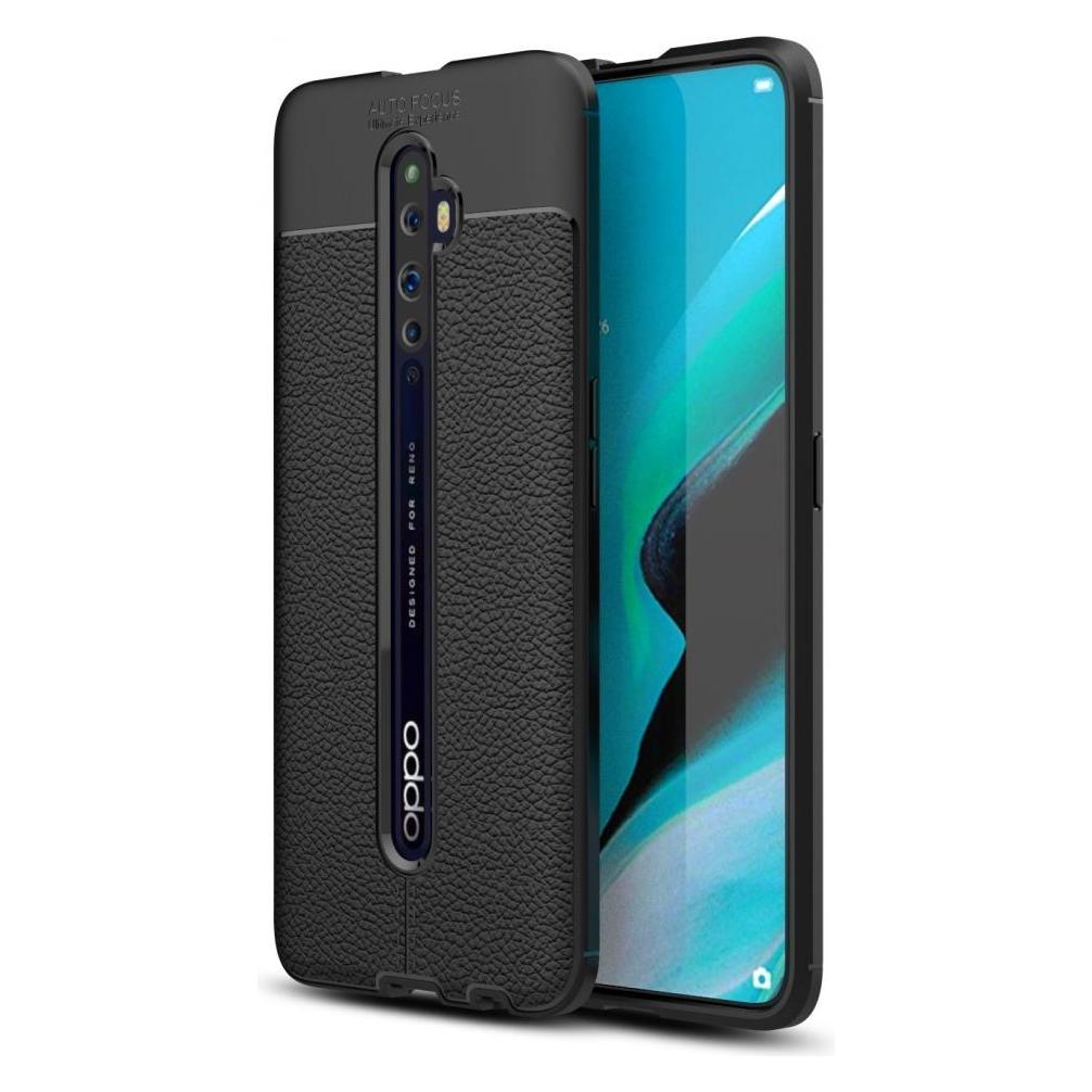 Screenguard Oppo Reno2 Z Hülle Leather Design TPU Cover (Oppo Reno 2 Z) (00025729)