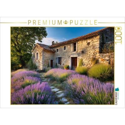 CALVENDO Puzzle Ein Weg durch den Duft des Südens | 1000 Teile Lege-Größe 64x48cm Foto-Puzzle für glückliche Stunden