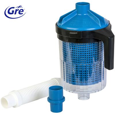 Vorfilter GRE "Vorfilter für Poolbodenreiniger", blau, B:16,6cm H:29,5cm L:20,6cm, Polyvinylchlorid (PVC), Filteranlagen, Vorfilter für Poolbodenreiniger