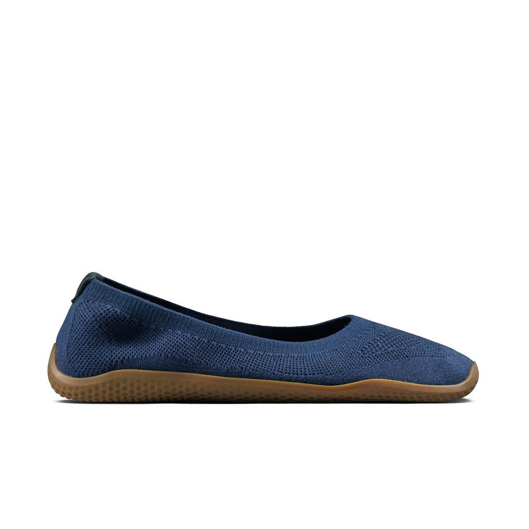 Vivobarefoot Damen Asana Yin Ballerina Knit blau