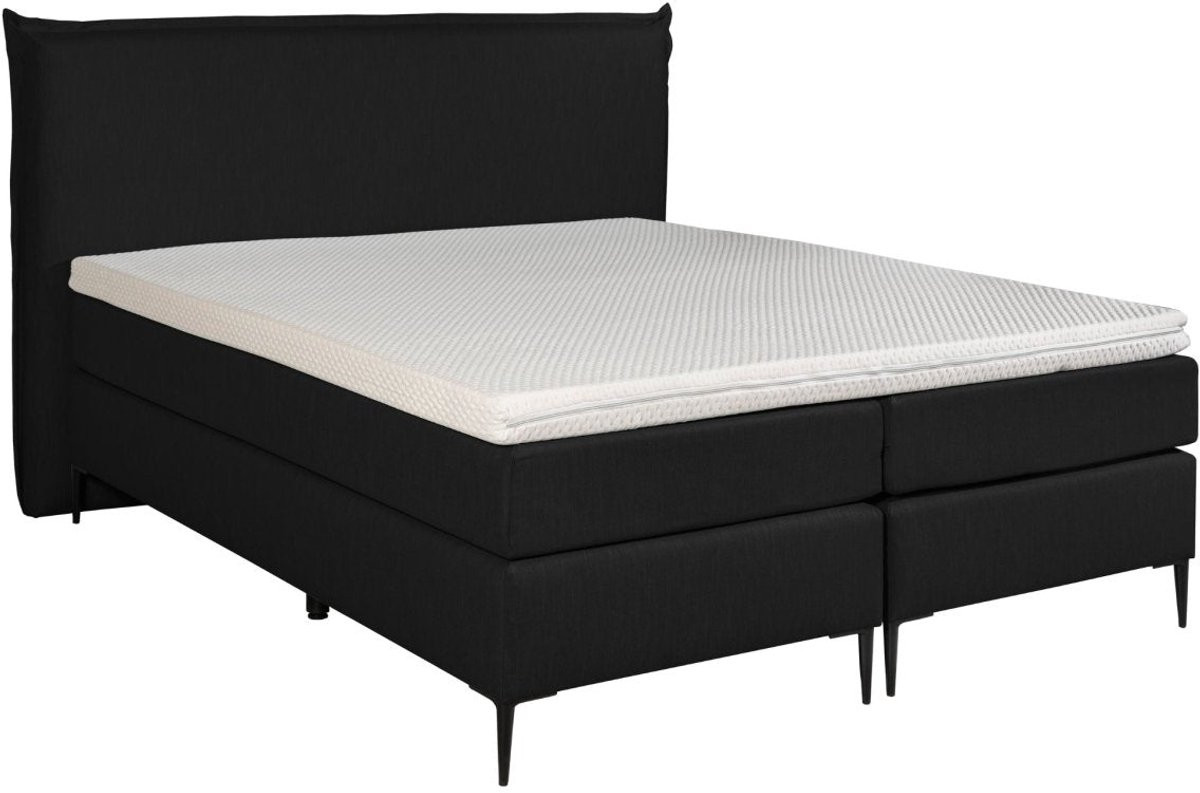 Mörgenn Studio Boxspring Complete Set - Lichtgrijs - B/D: 180 x 220 cm