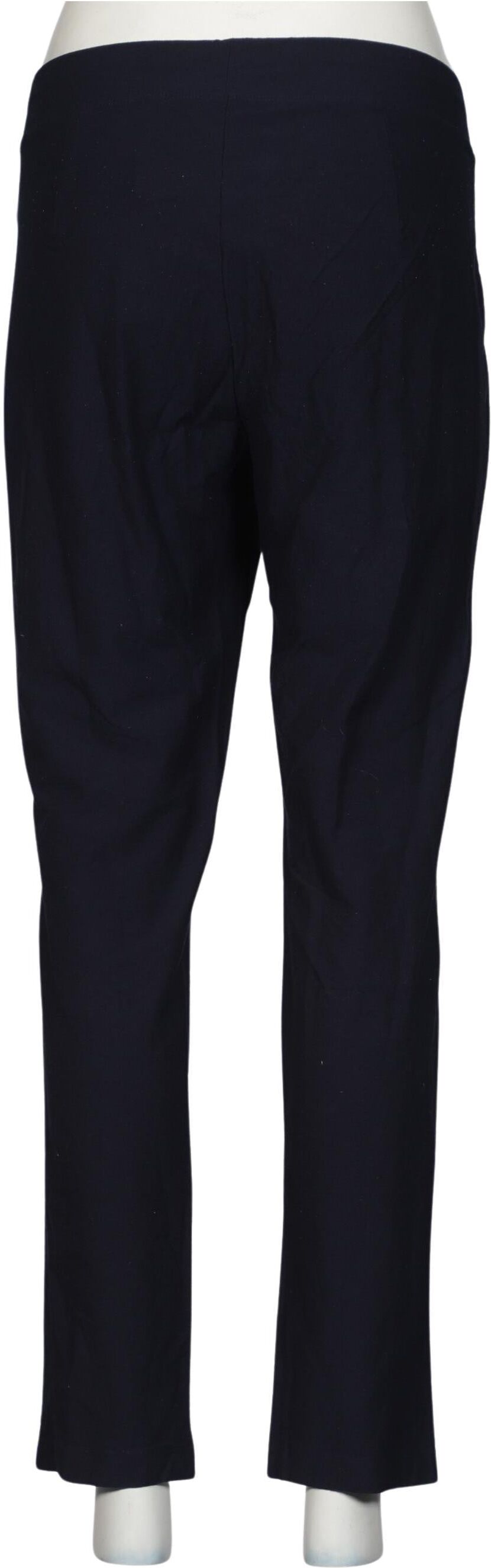 Eileen Fisher Damen Stoffhose, Marineblau, Gr. M, Synthetik / Elasthan / Viskose - Second Hand