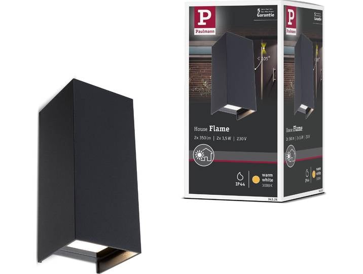 Paulmann LED Wandleuchte Flame