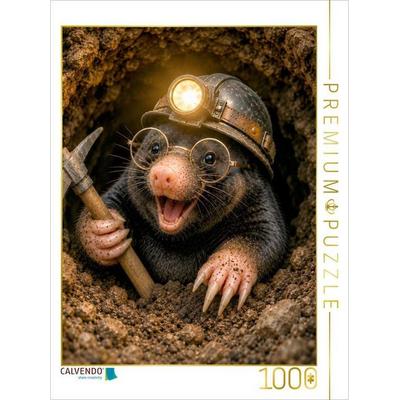 CALVENDO Puzzle Vorbereitung zum Winterschlaf | 1000 Teile Lege-Größe 64 × 48 cm Foto-Puzzle für glückliche Stunden