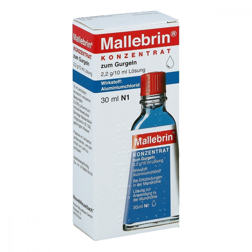 HERMES Arzneimittel GmbH Mallebrin Konzentrat zum Gurgeln 01671104