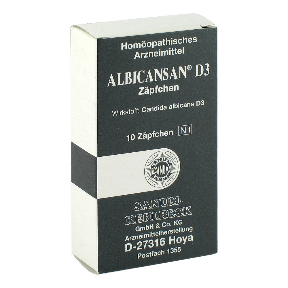SANUM-KEHLBECK GmbH & Co. KG Albicansan D3 Suppositorien 04456903