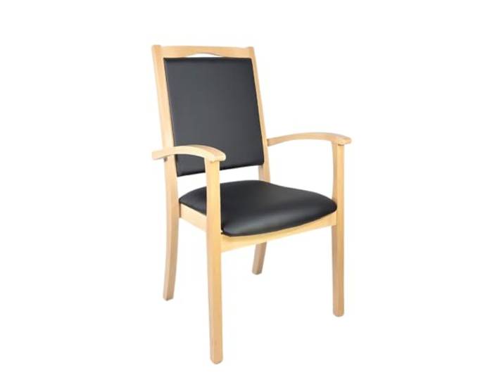 Erides Alexander Hochlehner Seniorenstuhl – Ergonomischer Armlehnenstuhl für Senioren und Pflege