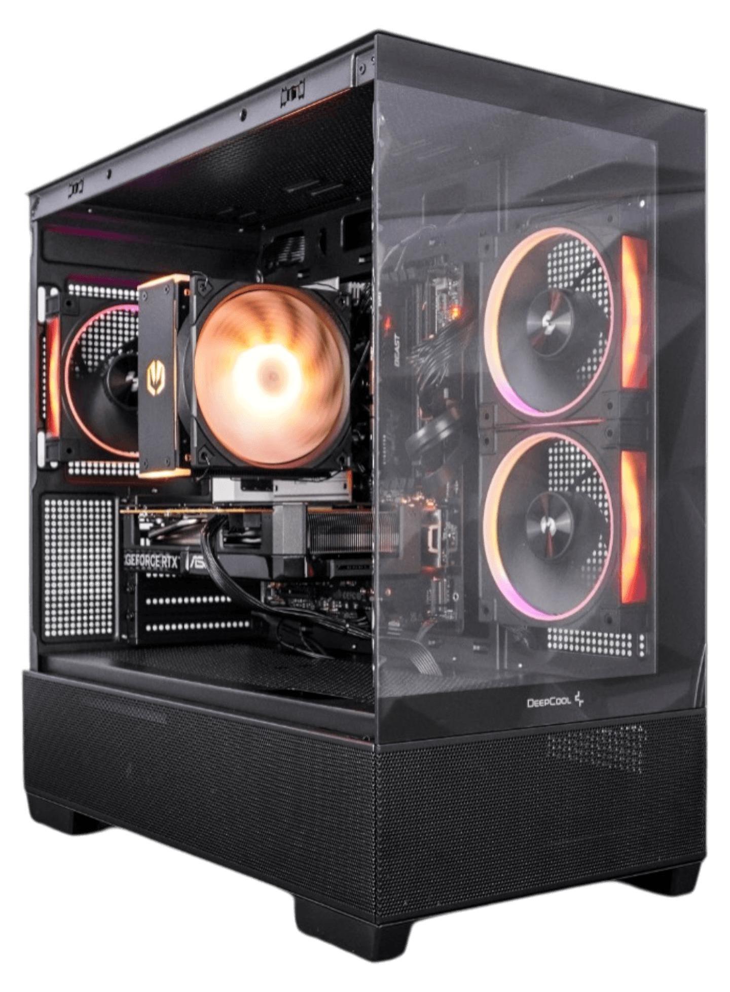Gaming R5-7500F 16GB DDR5 500GB M.2 RTX5060 8GB WLAN W11Pro