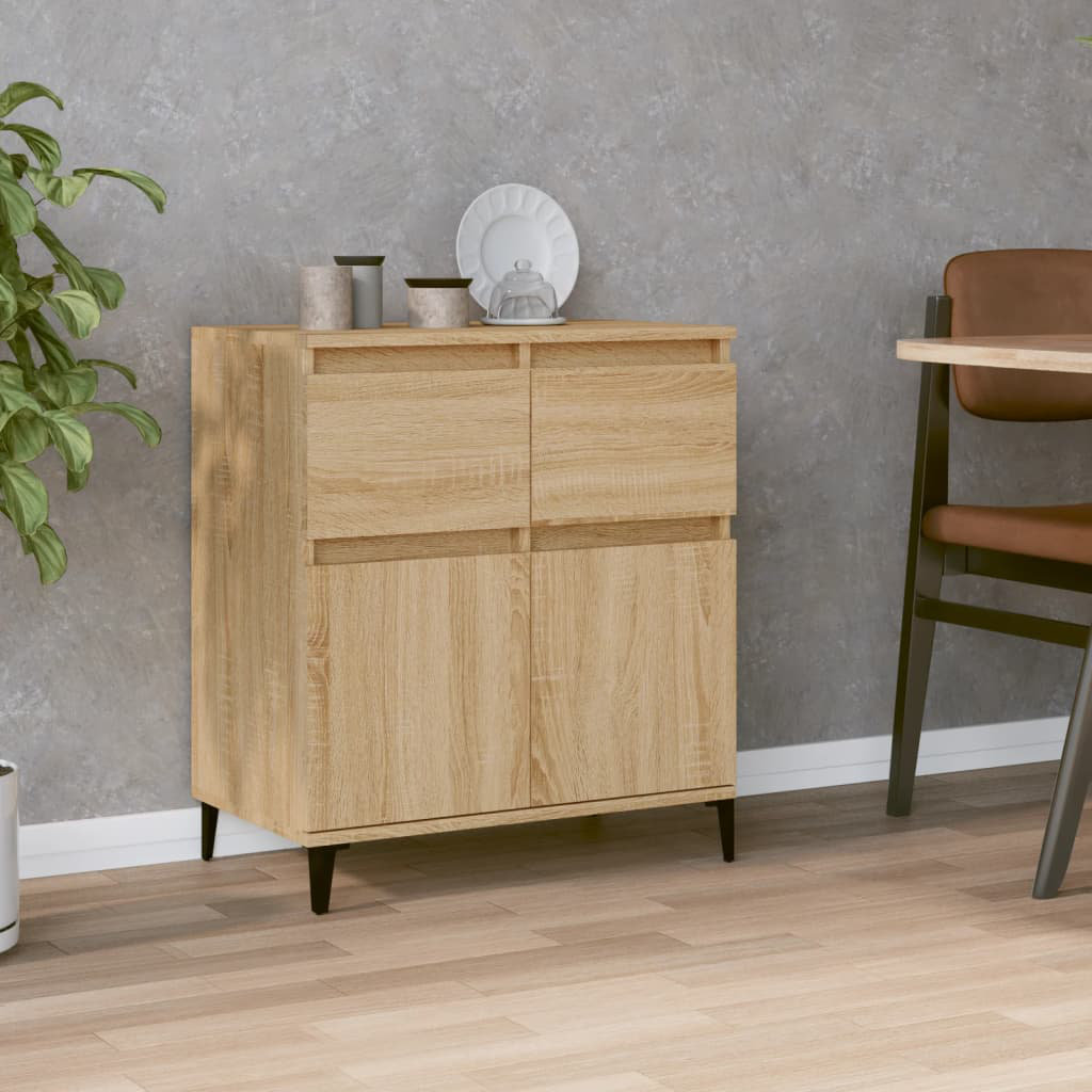Alpen Home Colmenero 60 cm W Sideboard Light Brown 70cm H X 60cm W