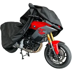 DS Covers, Fahrzeugabdeckung, Alfa -Motorradabdeckung von DS -Abdeckungen - wasserdichtes UV -Schutz im Freien - 300D Oxford - wei