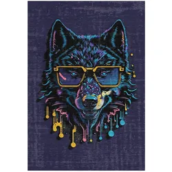 Bamyum, Spielteppich + Spielmatte, Fearless Bedruckter Gaming Teppich Chenille-Druck Maschinell Hergestellt 120 x 180 cm