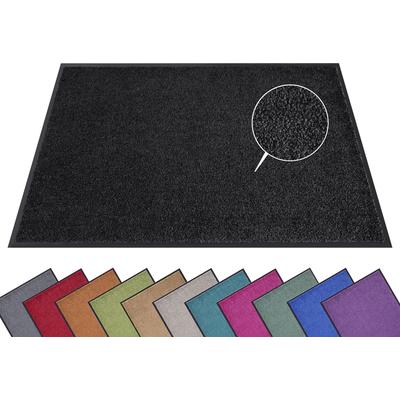 Fußmatte HANSE HOME "Wash & Clean" Gr. 16, schwarz, B:60cm H:7mm L:90cm, Kunstfaser, Teppiche, Fußmatte, Schmutzfangmatte, Türmatte, In- und Outdoor, Teppich, Läufer, waschbar