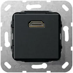 Gira HDMI Gender Changer sw matt 566910
