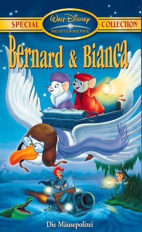 Wolfgang Reitherman - Bernard & Bianca - Die Mäusepolizei [VHS] - Preis vom 30.09.2026 03:33:06 h