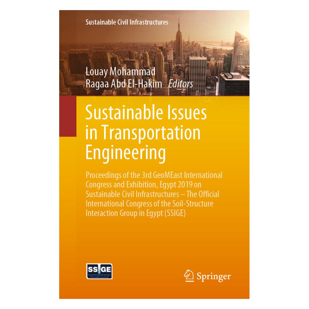 Springer Sustainable Issues in Transportation Engineering (Englisch, Softcover, Louay Mohammad, Ragaa Abd El-Hakim) (56111368)