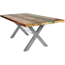 SIT tables & co »Tulsa« Esstisch Gestell silber 220x100 cm