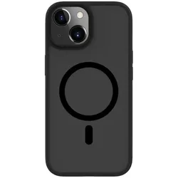 Evelatus iPhone 15 Plus Hybird Case With Magsafe PC+TPU (Apple iPhone 15 Plus), Smartphone Hülle, Schwarz