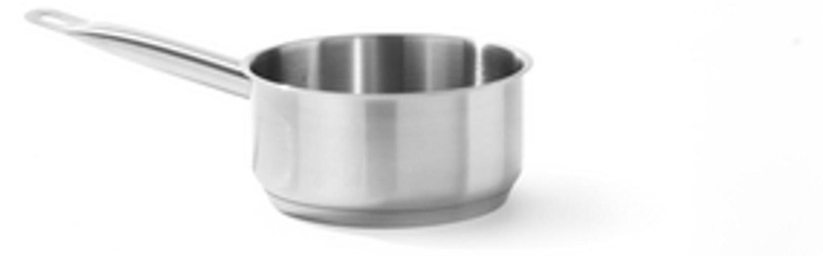 HENDI Steelpan met lange steel Kitchen Line, 1,5 liter, roestvrij staal