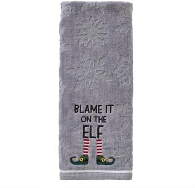 SKL Home Blame It On The Elf Hand Towel (2-Pack)