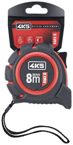 4K5 Tools RMX 8 RollMeter 8m 606.100-8 Maßband 8m