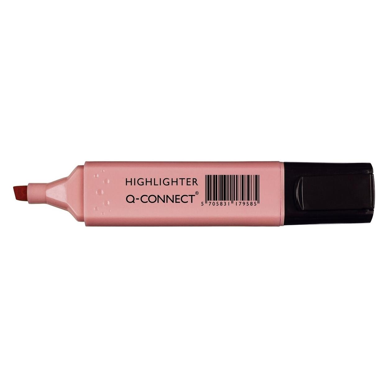 Q-Connect Textmarker pastellpink (1x) (KF17958)