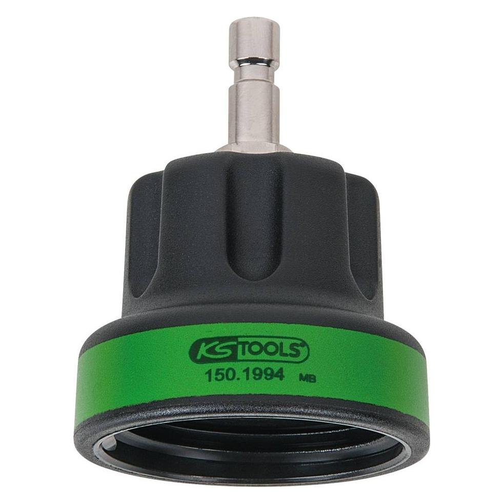 KS Tools Kühlsystem-Bajonettadapter, #22, IG M45x3, moosgrün (150.1994)