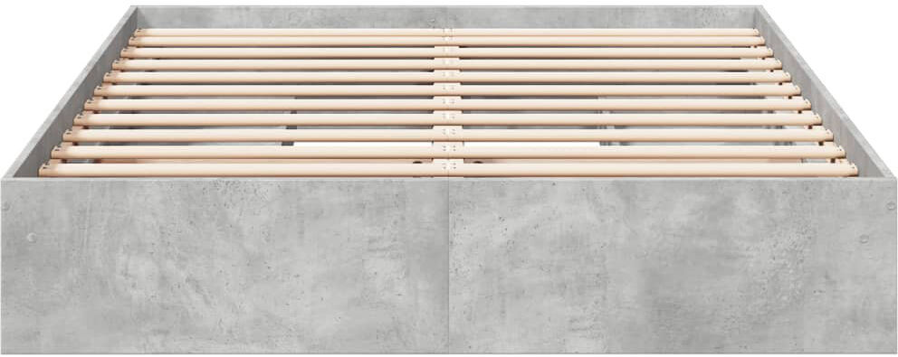 Alpen Home Greger Bed Concrete Grey 150 x 200cm