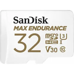 SanDisk Max Endurance microSDHC  Speicherkarte 32GB Kit + SD Adapter