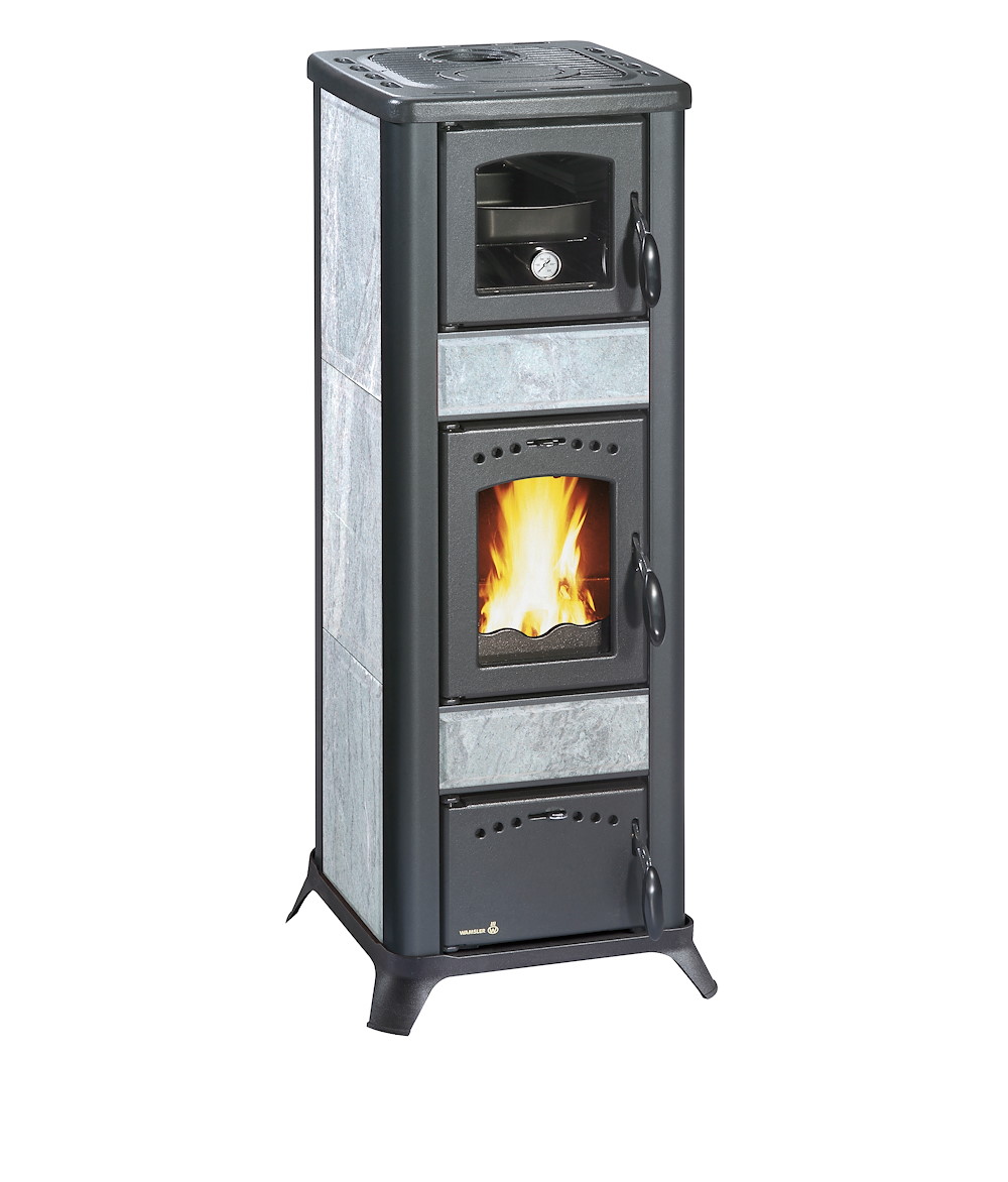 WAMSLERHAUSU Kaminofen Typ18873-Romantic-B Ii, Backfach Naturstein 7,5kW 16973850
