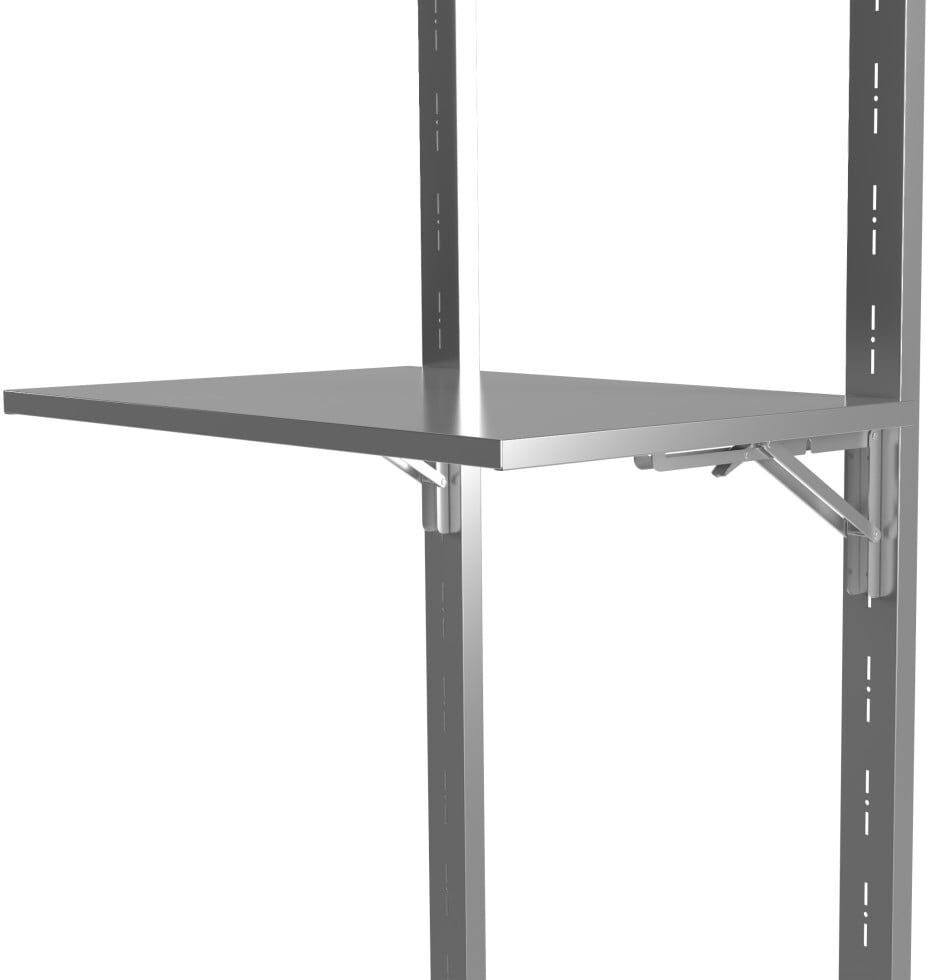 Floraworld Klapptisch für Gerätehaus verzinkt 70 cm