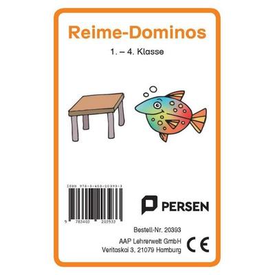 Reime-Domino, Game von Bernd Wehren, Persen Verlag in der AAP Lehrerwelt GmbH, 978-3-403-20393-3