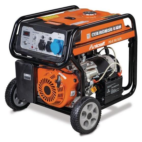 Unicraft Synchron-Stromerzeuger PG-E 90 SEA (7500 W, 25 l) (6706090)