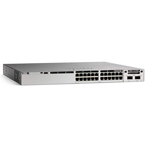Cisco Catalyst 9300L 24P 8MGIG Netwerk Essentials Switch met 4x10G Uplink