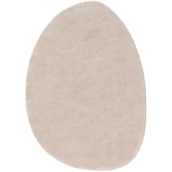 benuta Pop Kurzflor Teppich Nola Beige 120x170 cm - Moderner Kurzflor-Teppich für Wohnzimmer
