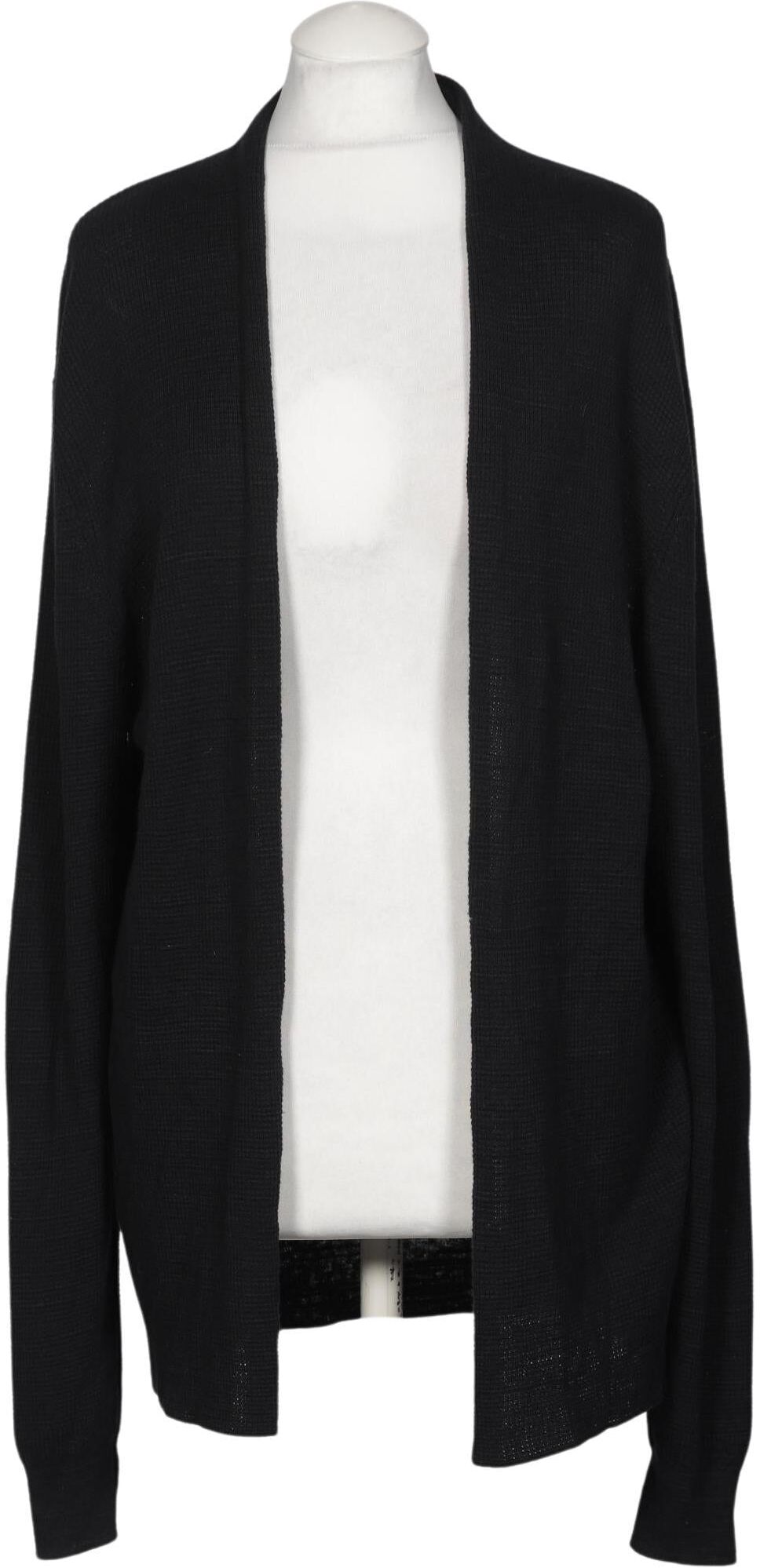 All Saints Damen Strickjacke, Schwarz, Gr. M, Baumwolle - Second Hand