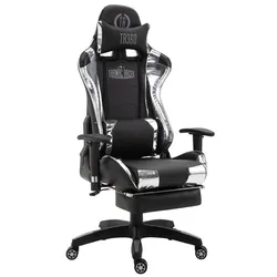 CLP Gaming Bürostuhl Turbo I Höhenverstellbarer Schreibtischstuhl Mit Fußablage