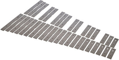 Sonor CML 38 Metallophone Bar Set Silber