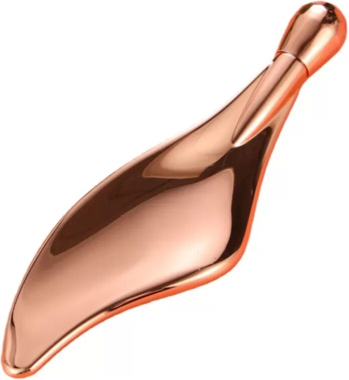 INF Zinklegierung Augenmassage-Stick: Gesichtsmassage Roller & Augencreme Applikator Roségold