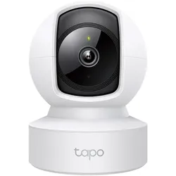 TP-Link WRL CAMERA PAN/TILT/TAPO C202 (1920 x 1080 Pixels), Netzwerkkamera, Weiss, Schwarz