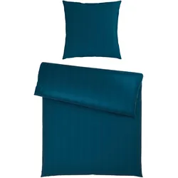 Bettwäsche Xenia Streif XL Blau ca. 155x220cm