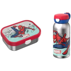 EDELSTAHL-LUNCHSET Campus Spiderman 2-tlg.