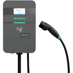 EM2GO EM2GO AC Wallbox Pro Power G2 11kW 7.5m Typ 2 Kabel